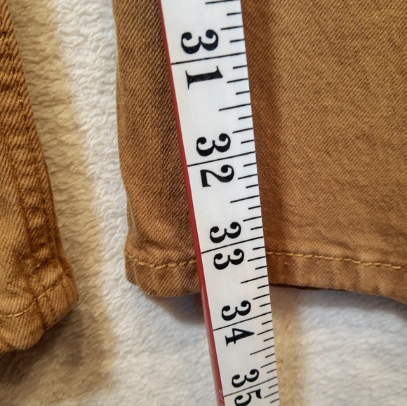 Levi's Men's 505 Regular Fit Jeans Medal Bronze Dark Khaki Size 38x34 - Picture 8 of 14